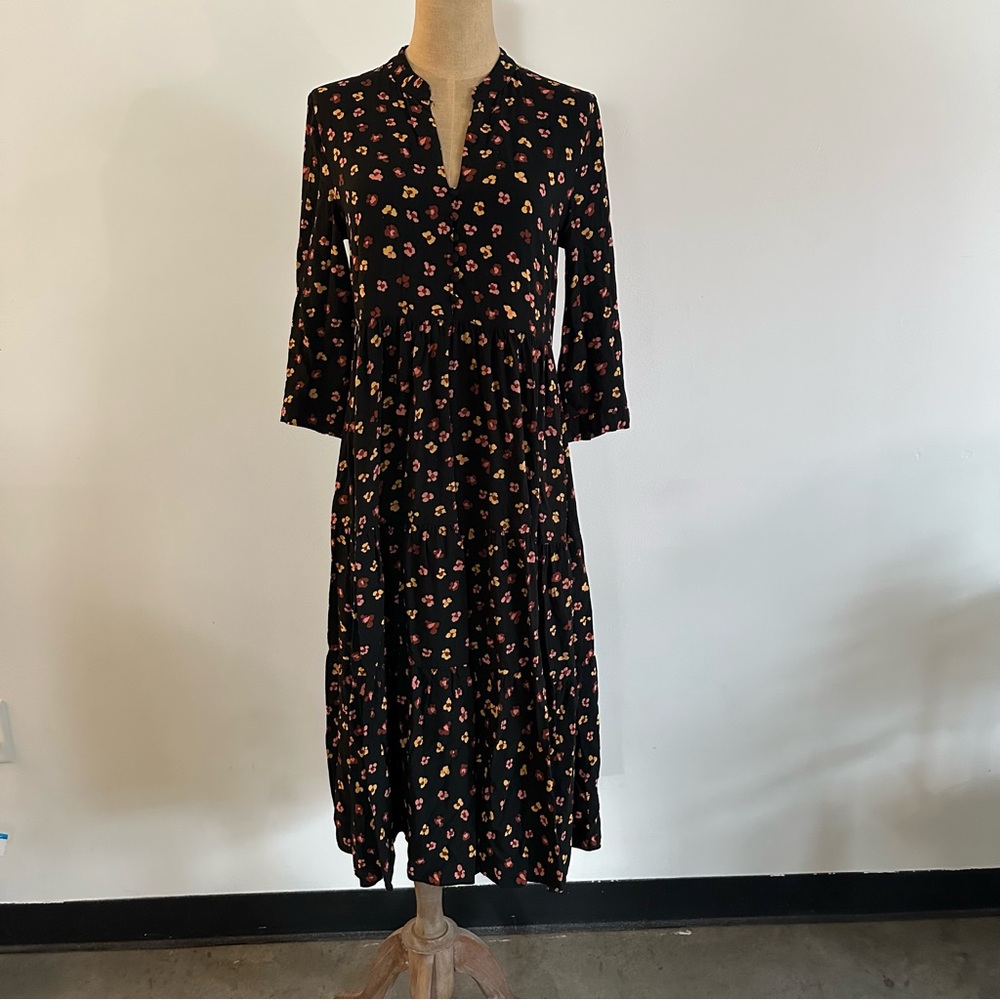 Madewell tiered dress small